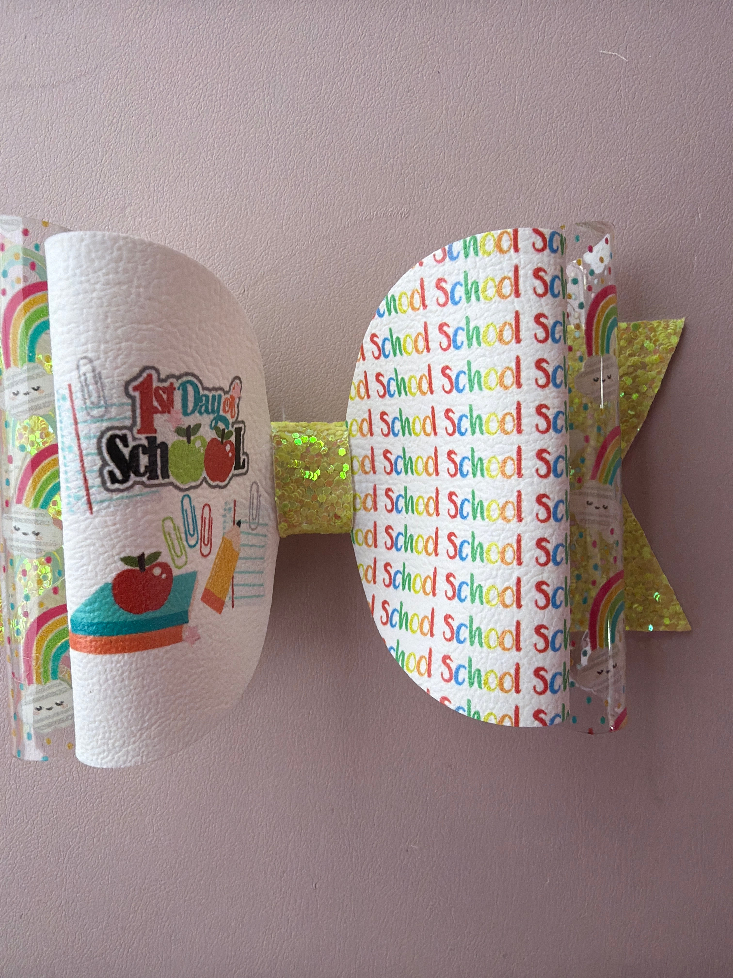 Back to School Bow