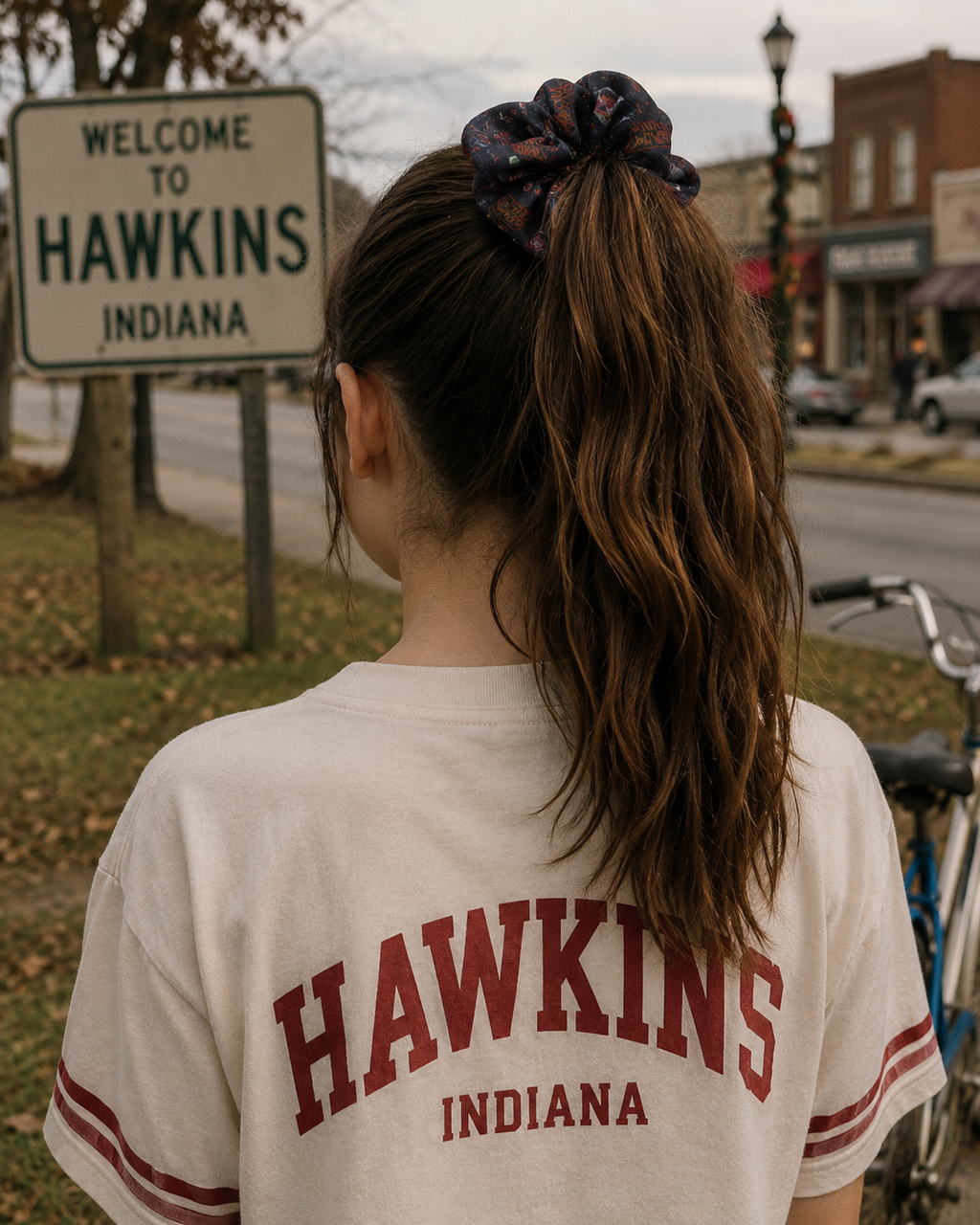 Hawkins Scrunchie