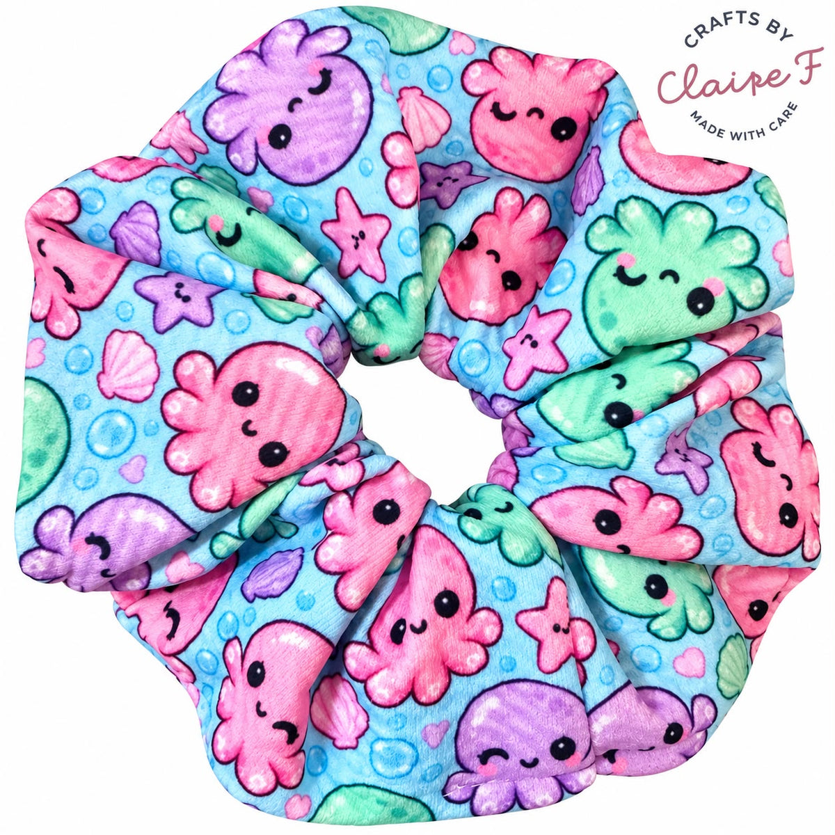 Jellyfish Scrunchie