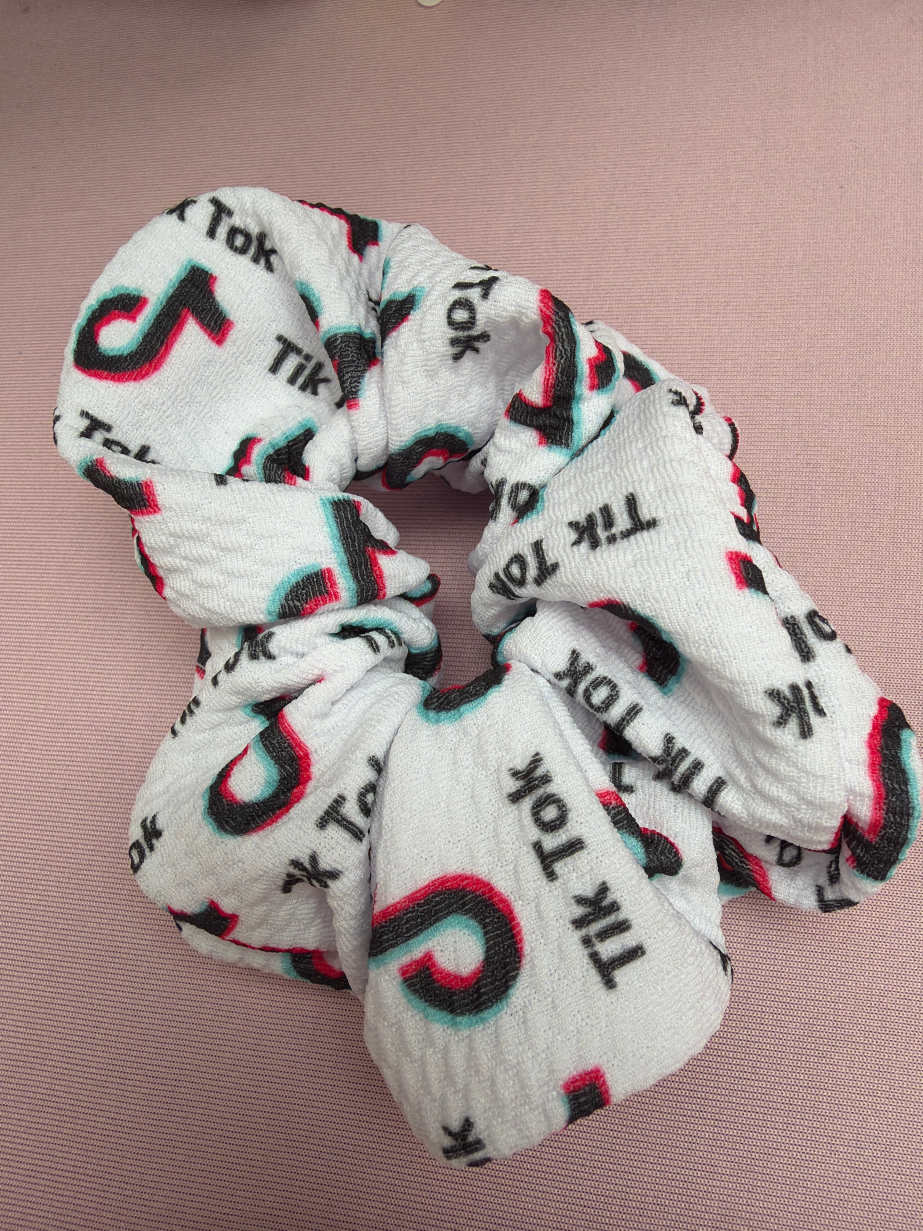 Social Media Scrunchie