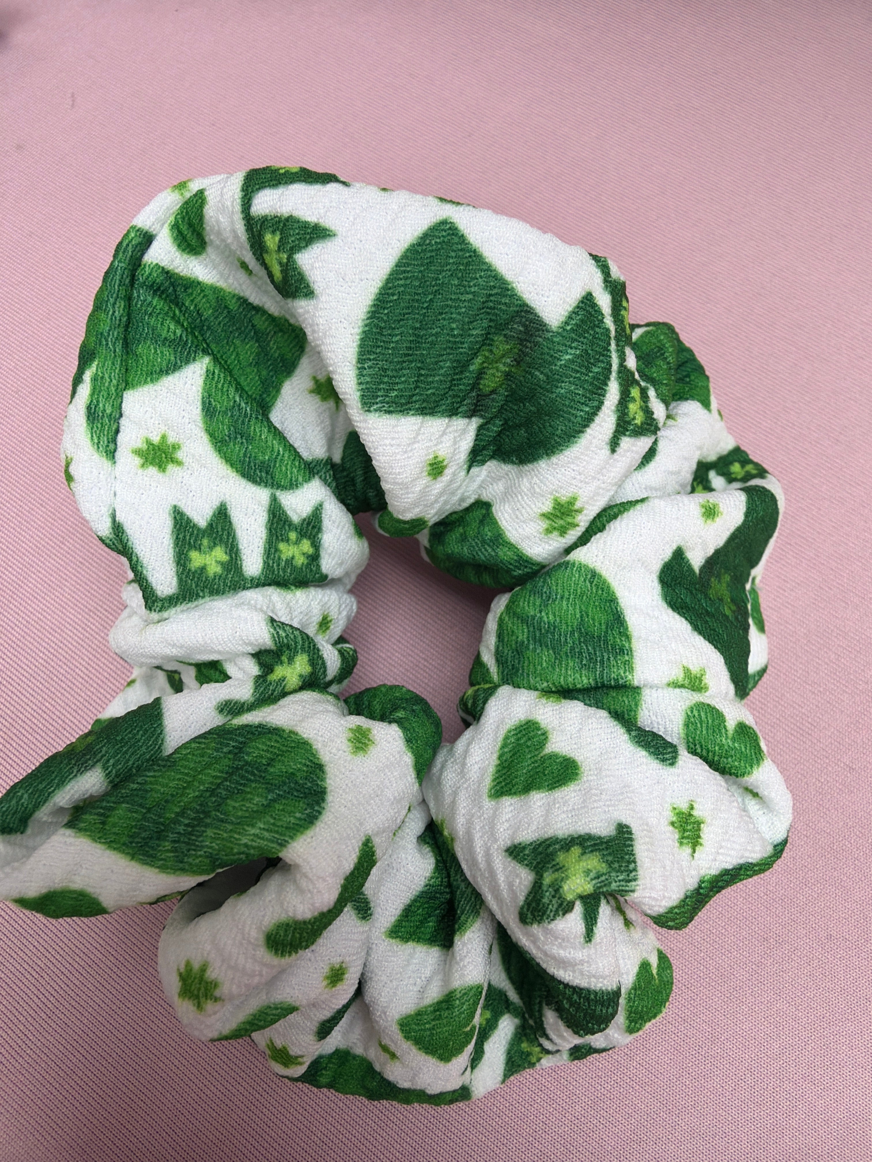 St Patrick’s Day Scrunchie