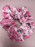 Pink Alien Scrunchie