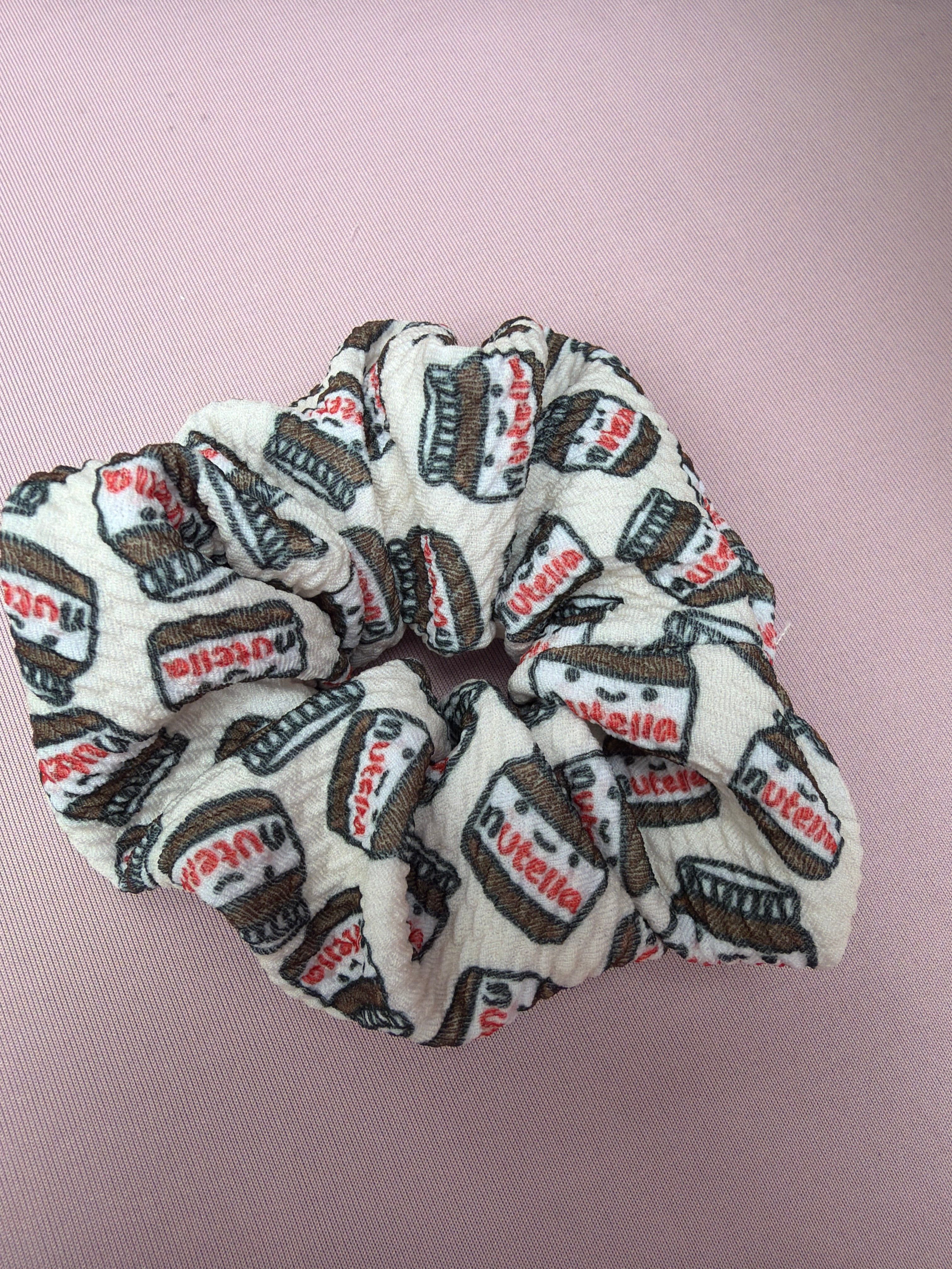 Chocolate Spread Scrunchie